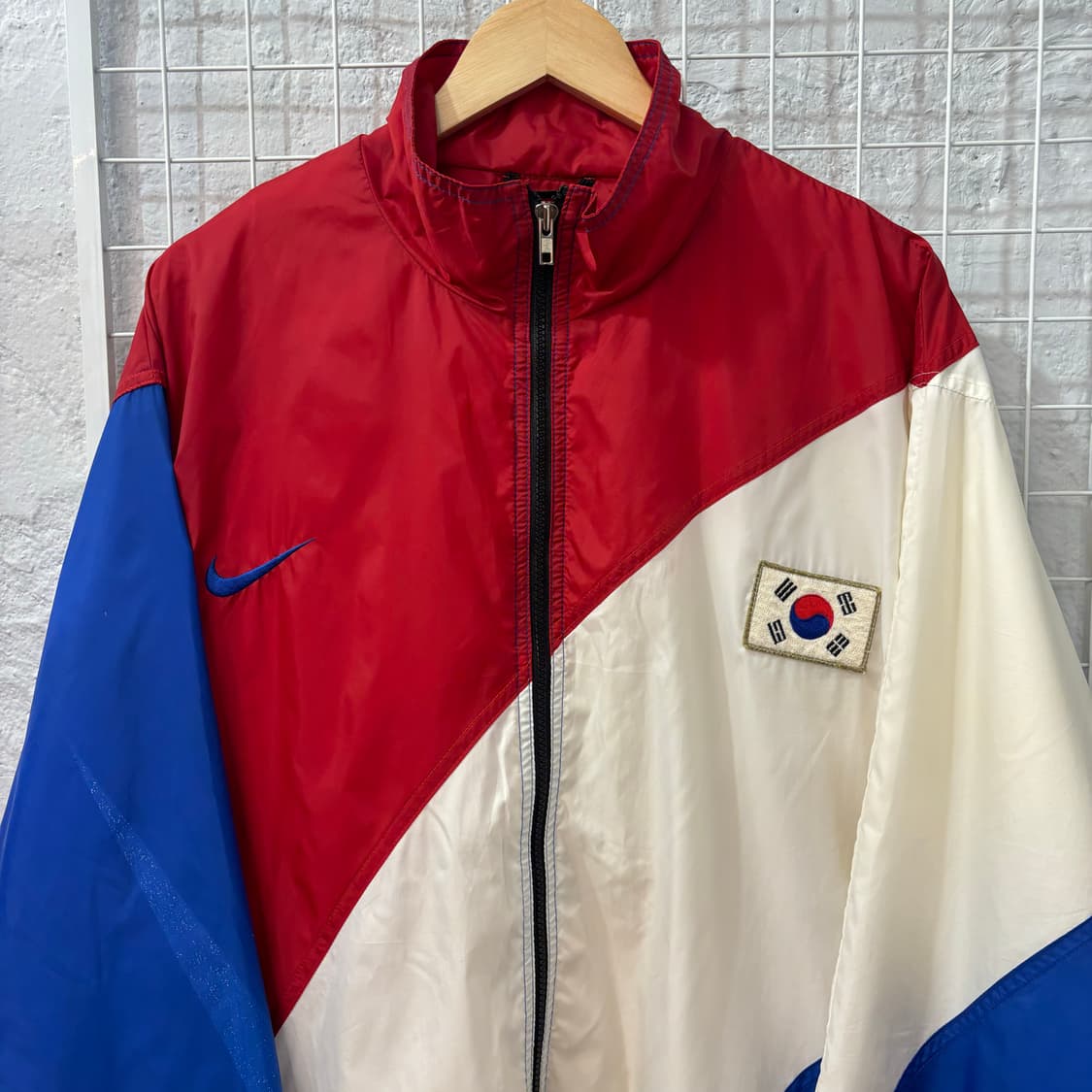 90s 나이키 올드스쿨 코리아 바람막이 자켓 L 상품이미지3