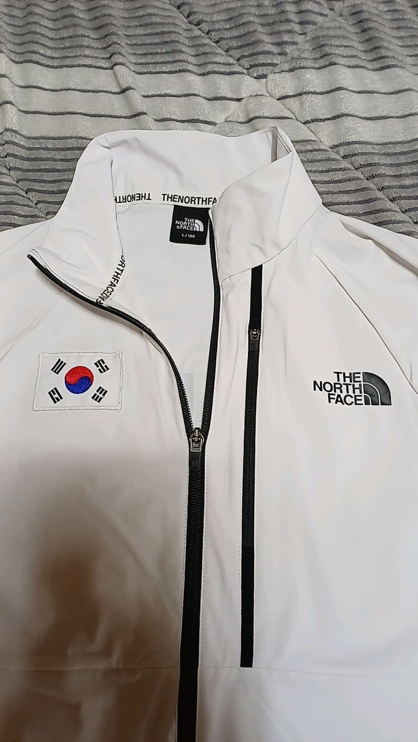 노스페이스 국가대표 기능성얇은저지 100 가슴53 기장67 상품이미지2