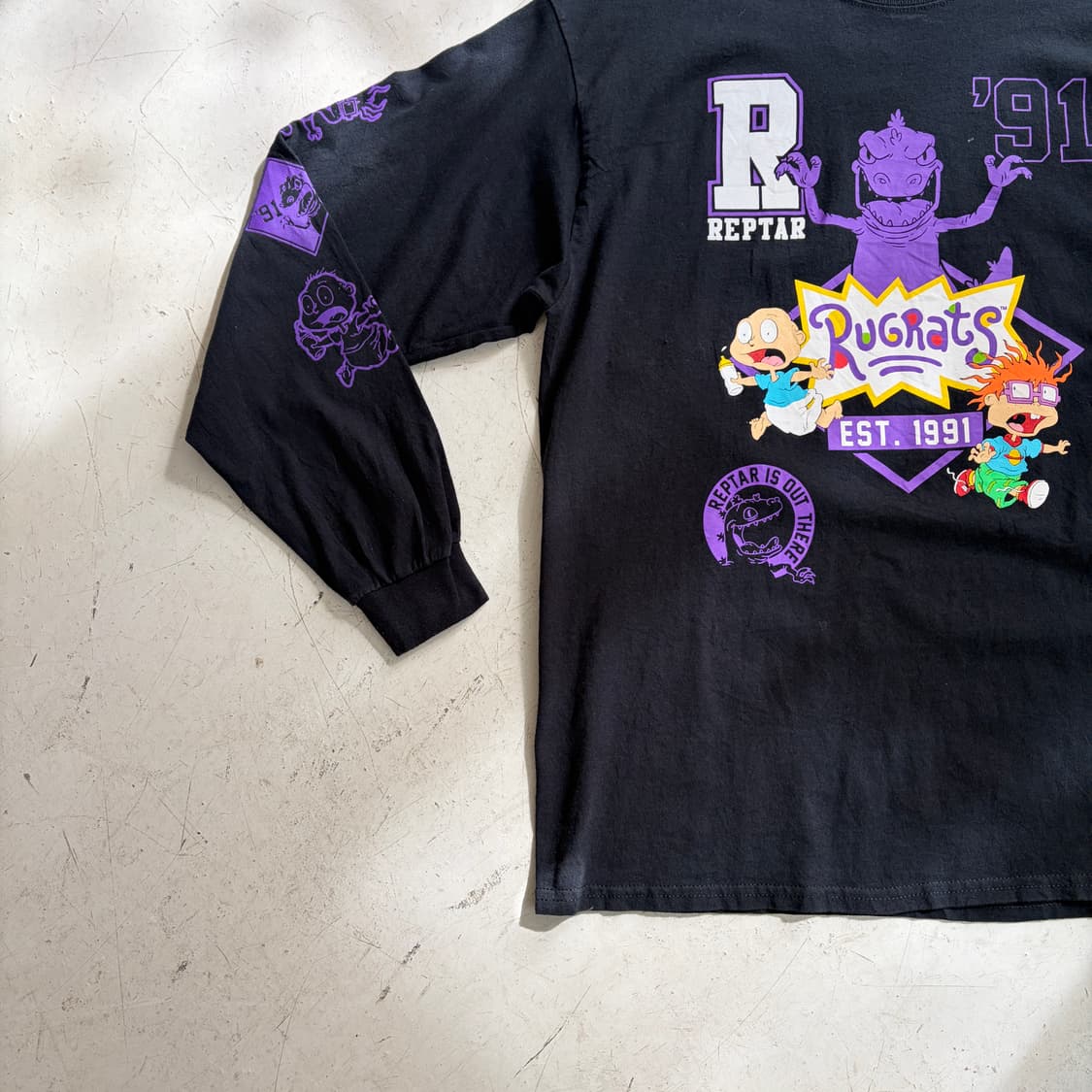 니켈로디언 러그래츠 오피셜 빈티지 롱슬리브 XL 상품이미지3