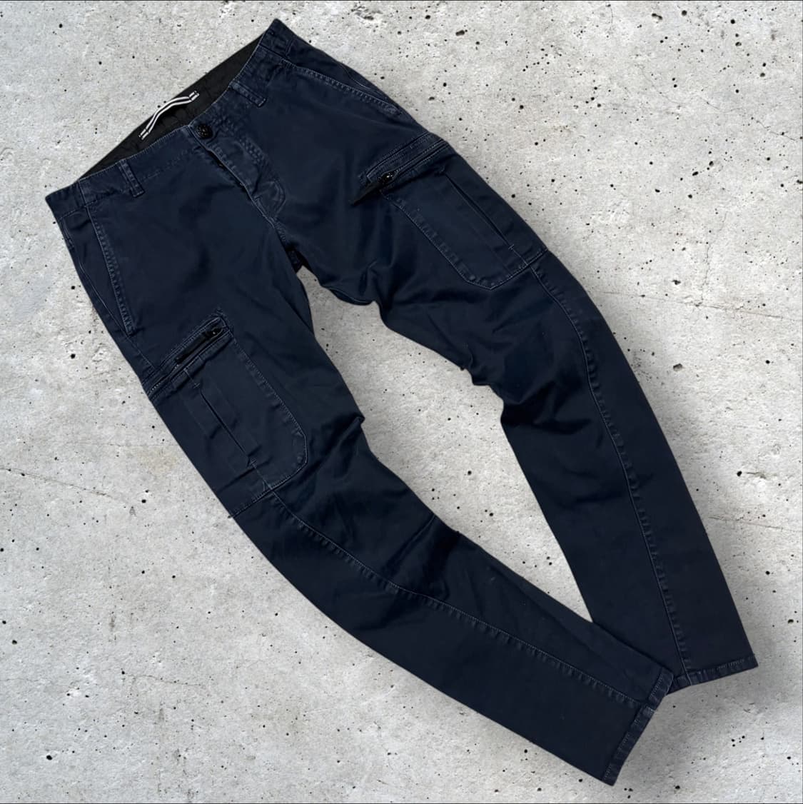 [32] 스톤아일랜드 워싱 카고 바지 팬츠 수입택 D11 상품이미지1