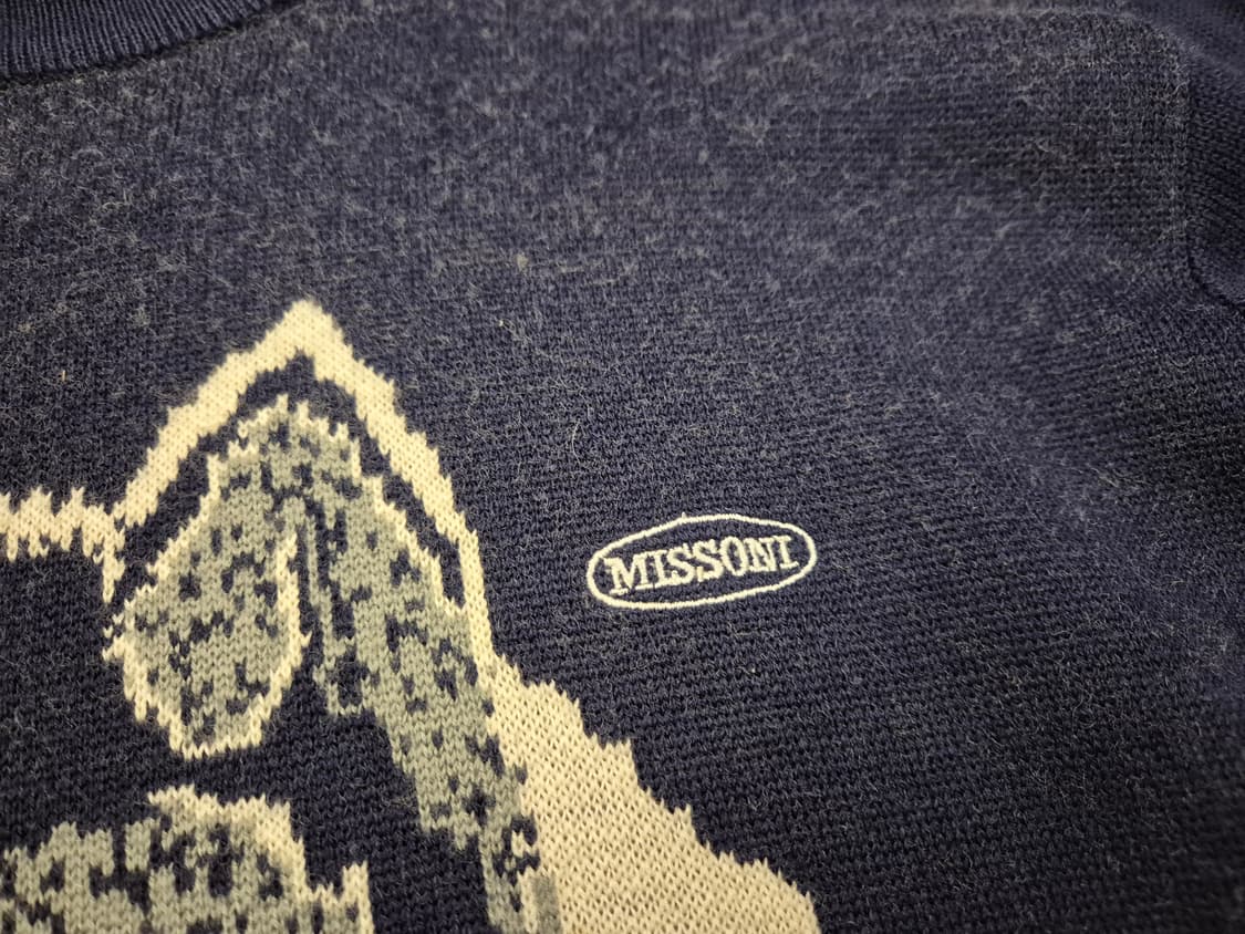 90s MISSONI wolf knit 상품이미지3