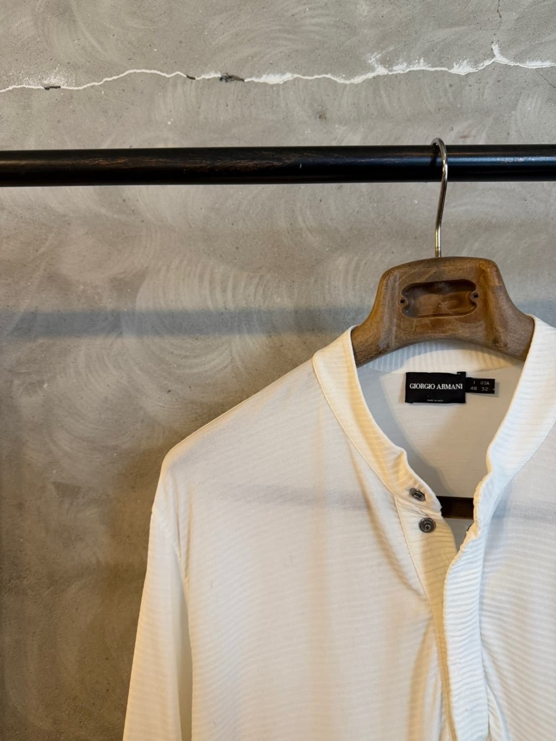 조르지오 아르마니 헨리넥 롱슬리브 티셔츠 100 상품이미지2