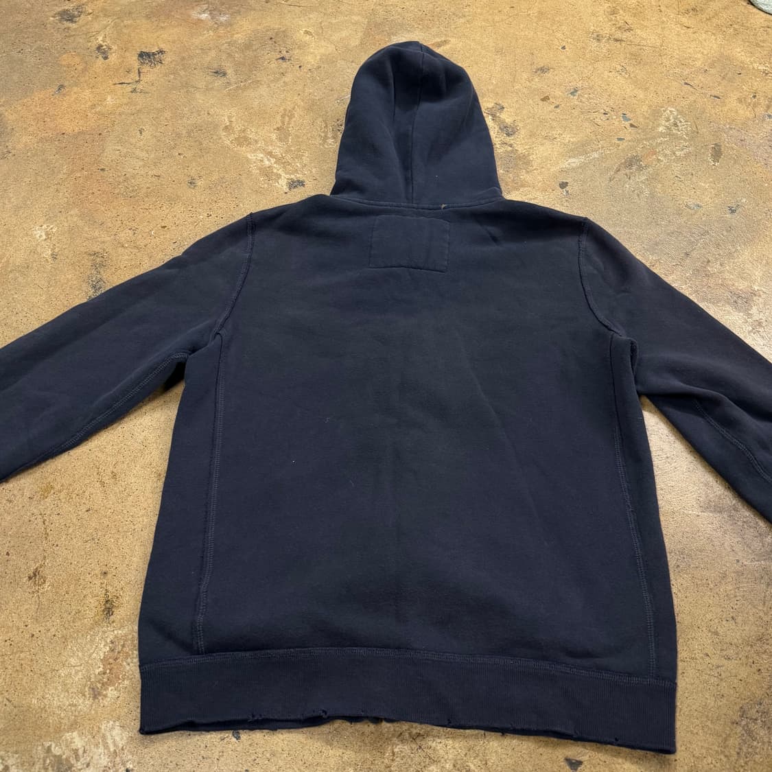 아베크롬비 네이비 차콜 레드 후드집업 상품이미지4