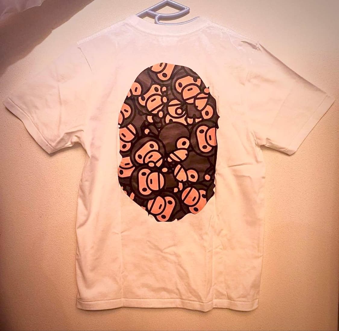 베이프 올 베이비 마일로 빅 에이프 헤드 반팔 티셔츠 상품이미지2