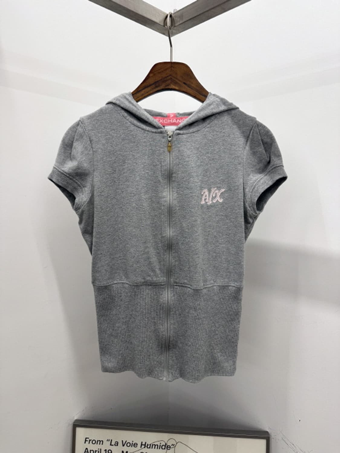 아르마니 익스체인지 반팔 스웻 집업 상품이미지1