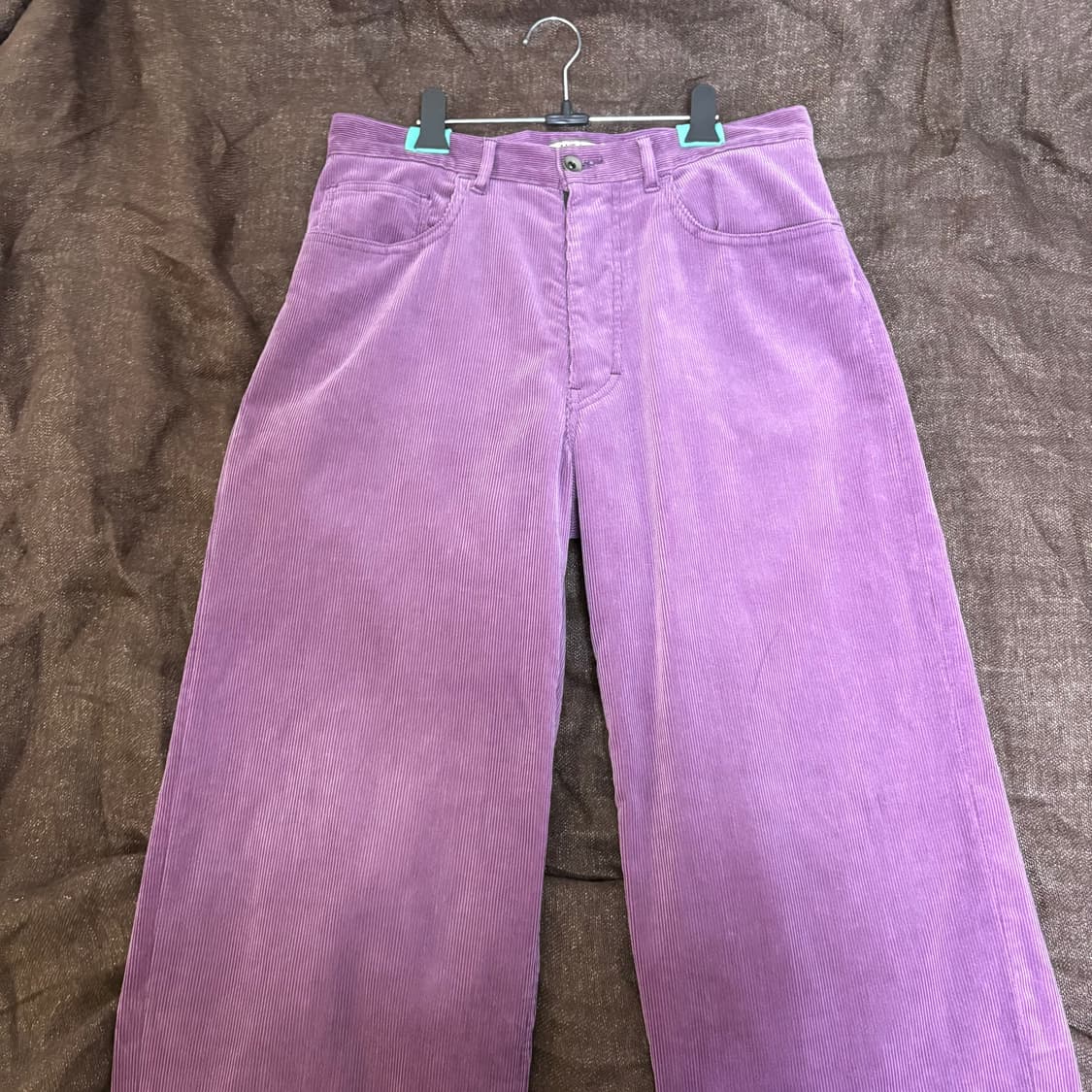 오라리 코듀로이 팬츠 퍼플 3 상품이미지2