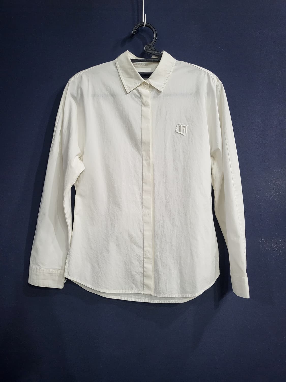 준지 로고자수 셔츠남방 상품이미지1