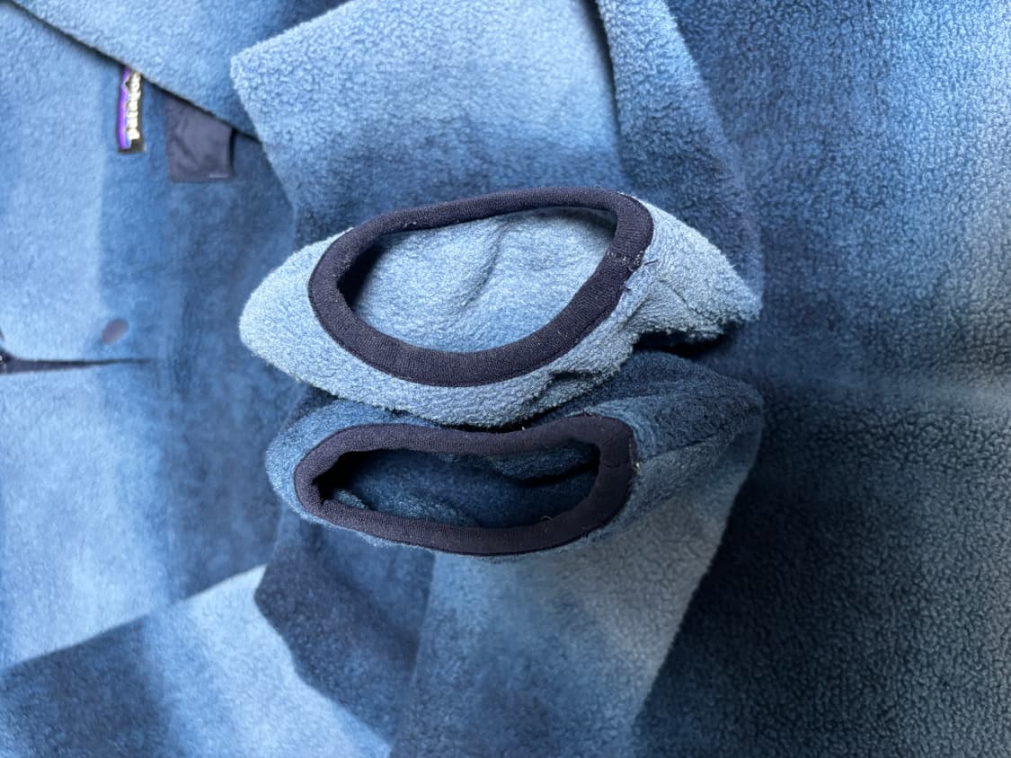 [L] 파타고니아 신칠라 플리스 블루 스트라이프 상품이미지4