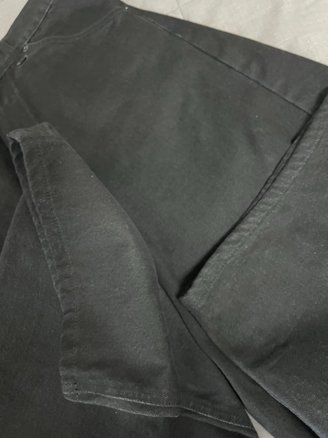 해칭룸 와이드커브드진 제트블랙 2 상품이미지3