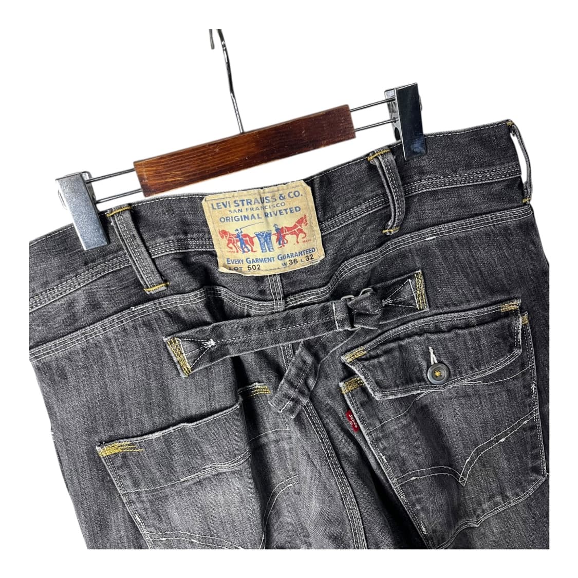 [Levi's] 리바이스 502 신치백 데님팬츠 상품이미지5