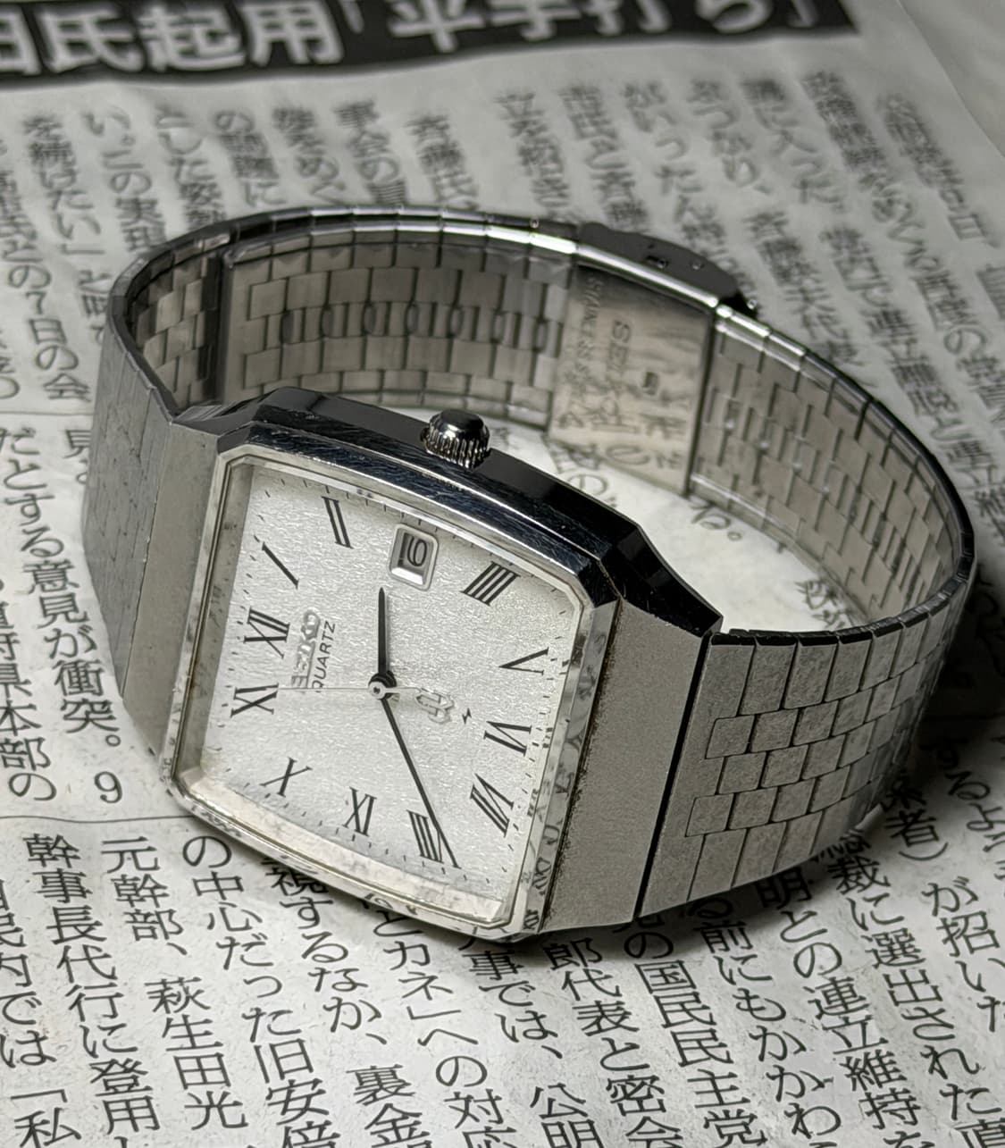 SEIKO quartz square 상품이미지3