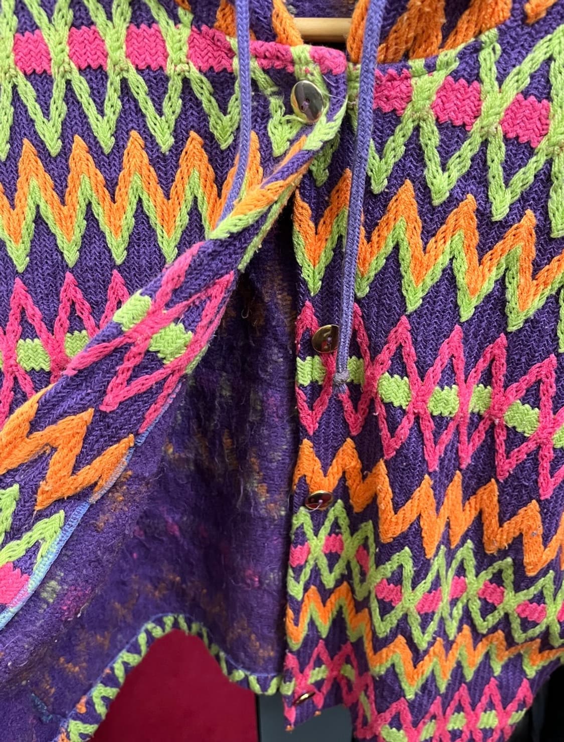 MULTI PATTERN HOOD JACKET 상품이미지4