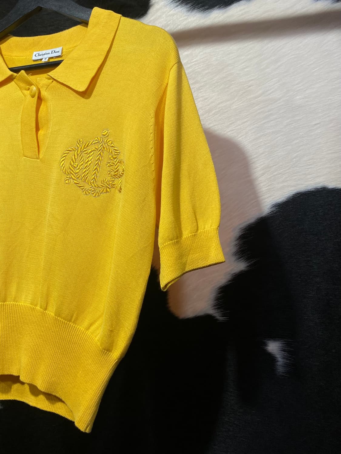 Christian Dior 자수 디테일 반팔 니트 상품이미지4