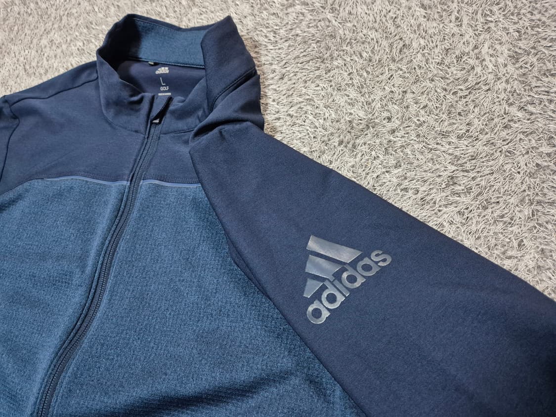 아디다스 골프 남성 트랙 자켓 L 상품이미지6