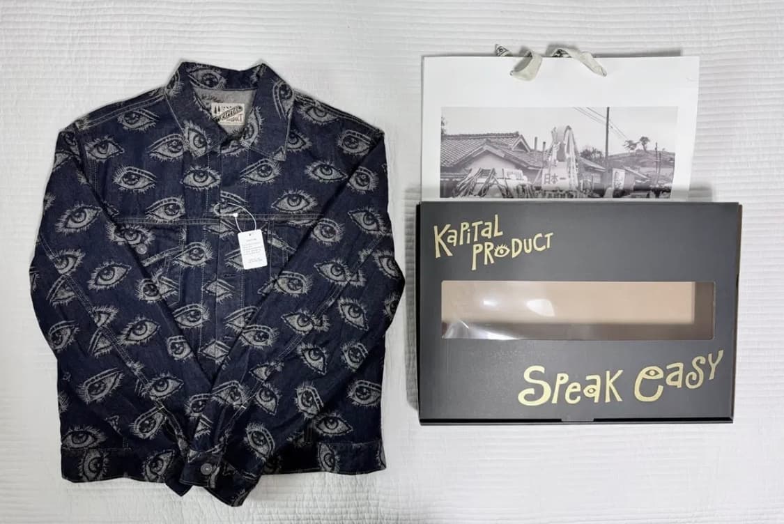 캐피탈 12온즈 스피크이지 데님 써드 자켓 인디고(새상품) 상품이미지1