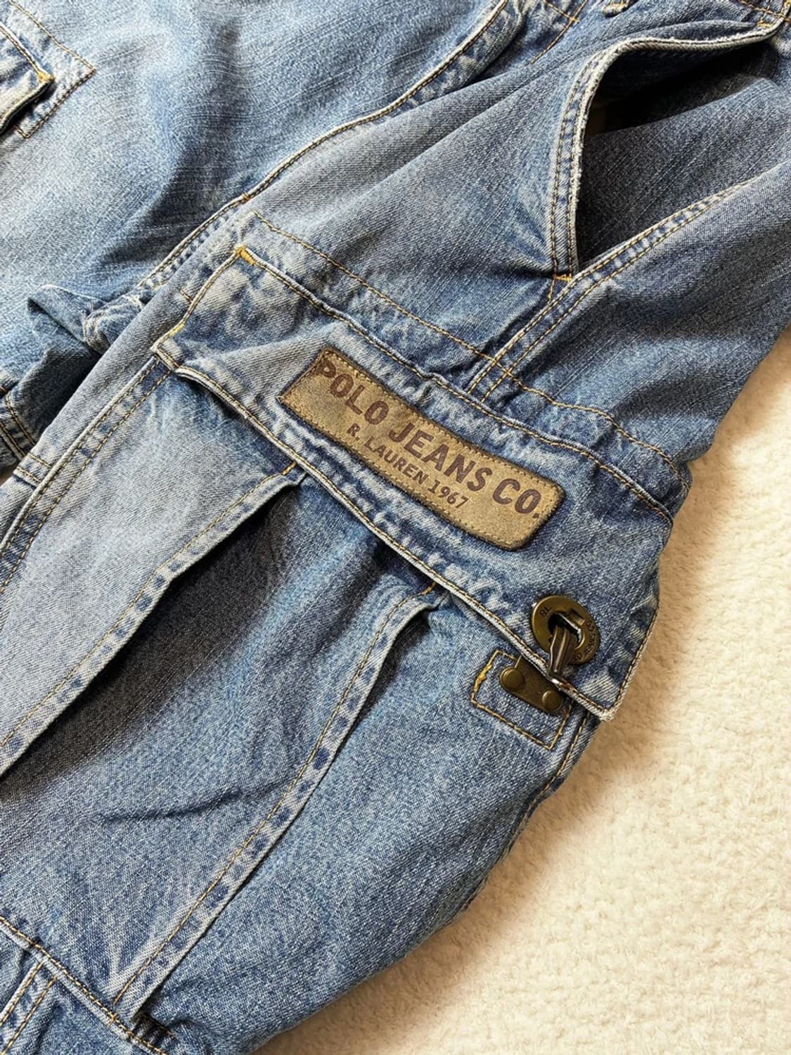 폴로진스 00's 유틸리티 카고 데님 팬츠 PN6392    상품이미지4