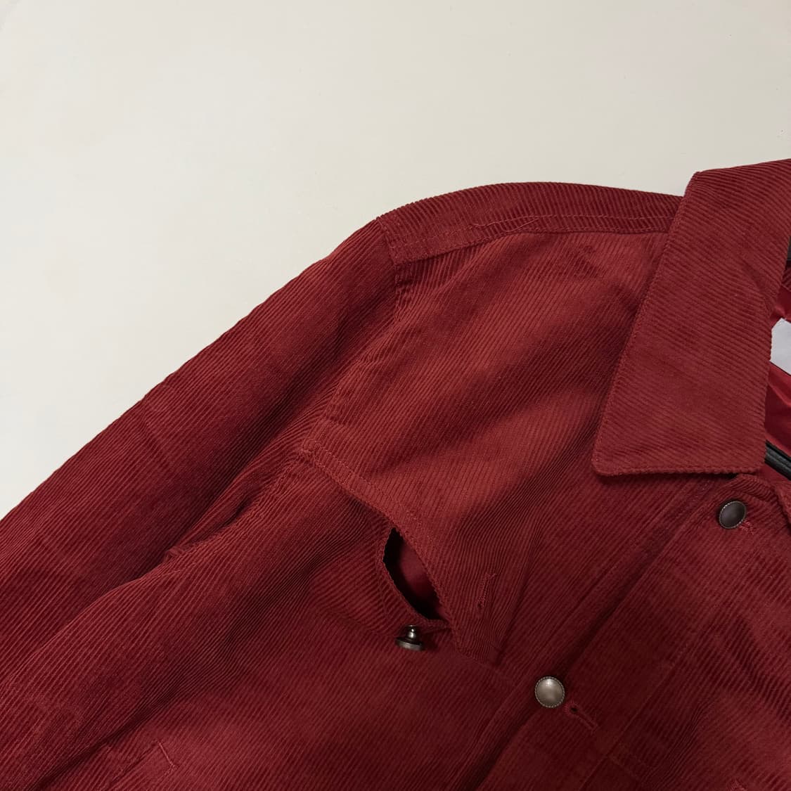 새상품 남자 코듀로이 자켓 (버건디) 상품이미지2