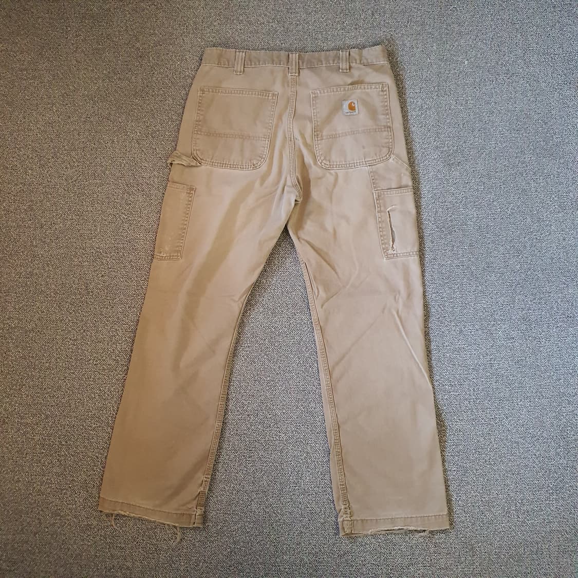 칼하트 B324 DKH 릴렉스 핏 트윌 던가리 팬츠  no.96 상품이미지6