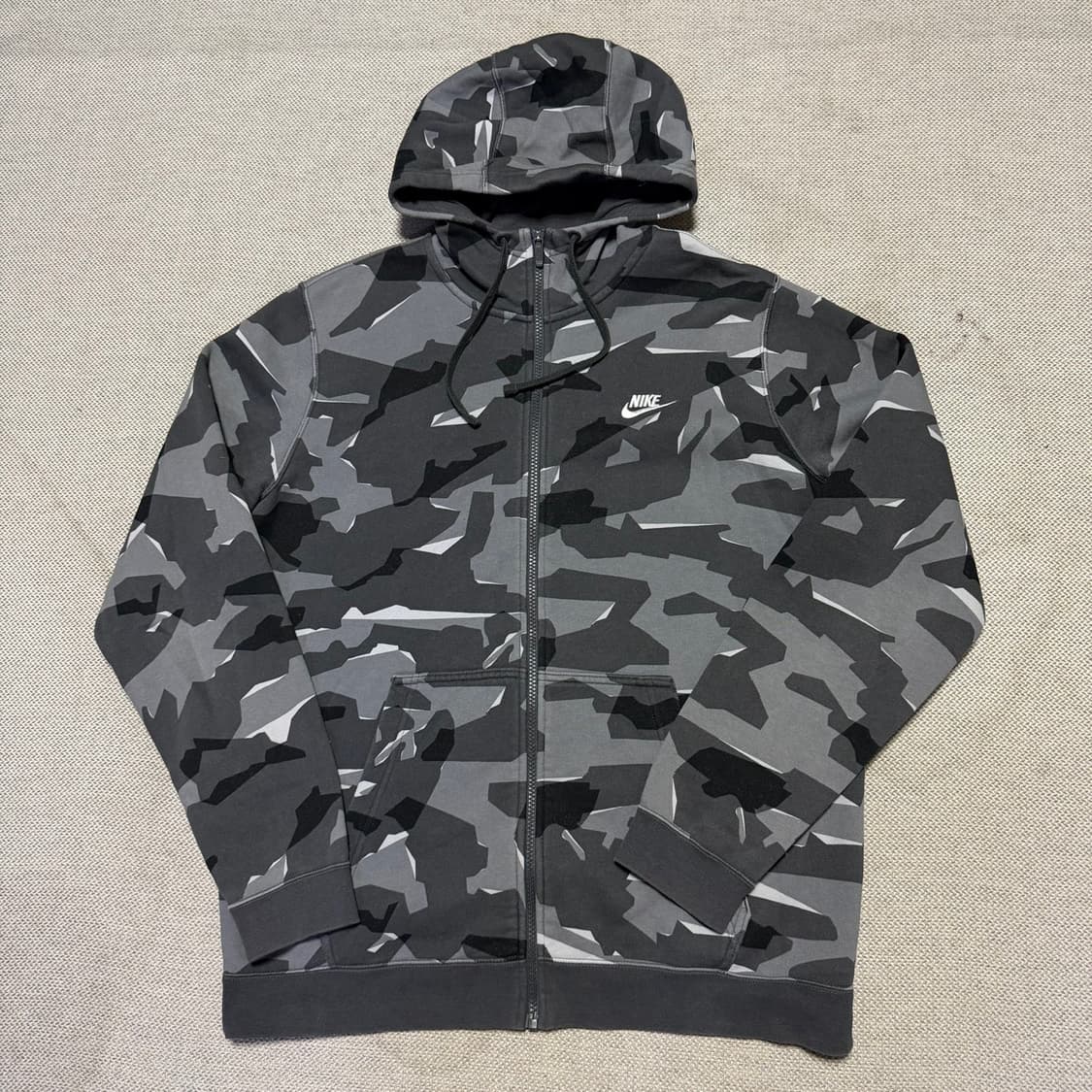 나이키 카모 풀집업 기모 후드집업 상품이미지1
