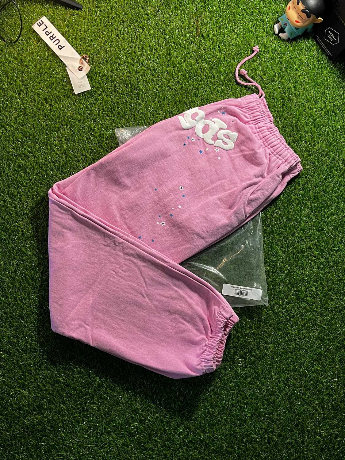 sp5der 롱 쇼츠 바지 상품이미지1