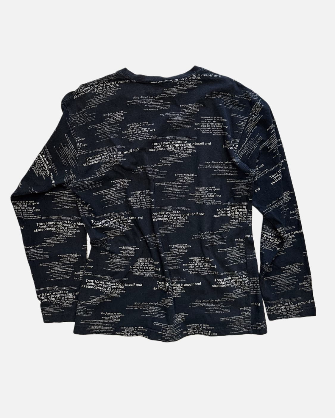 HAWK grunge lettering pattern t-shirt 상품이미지4