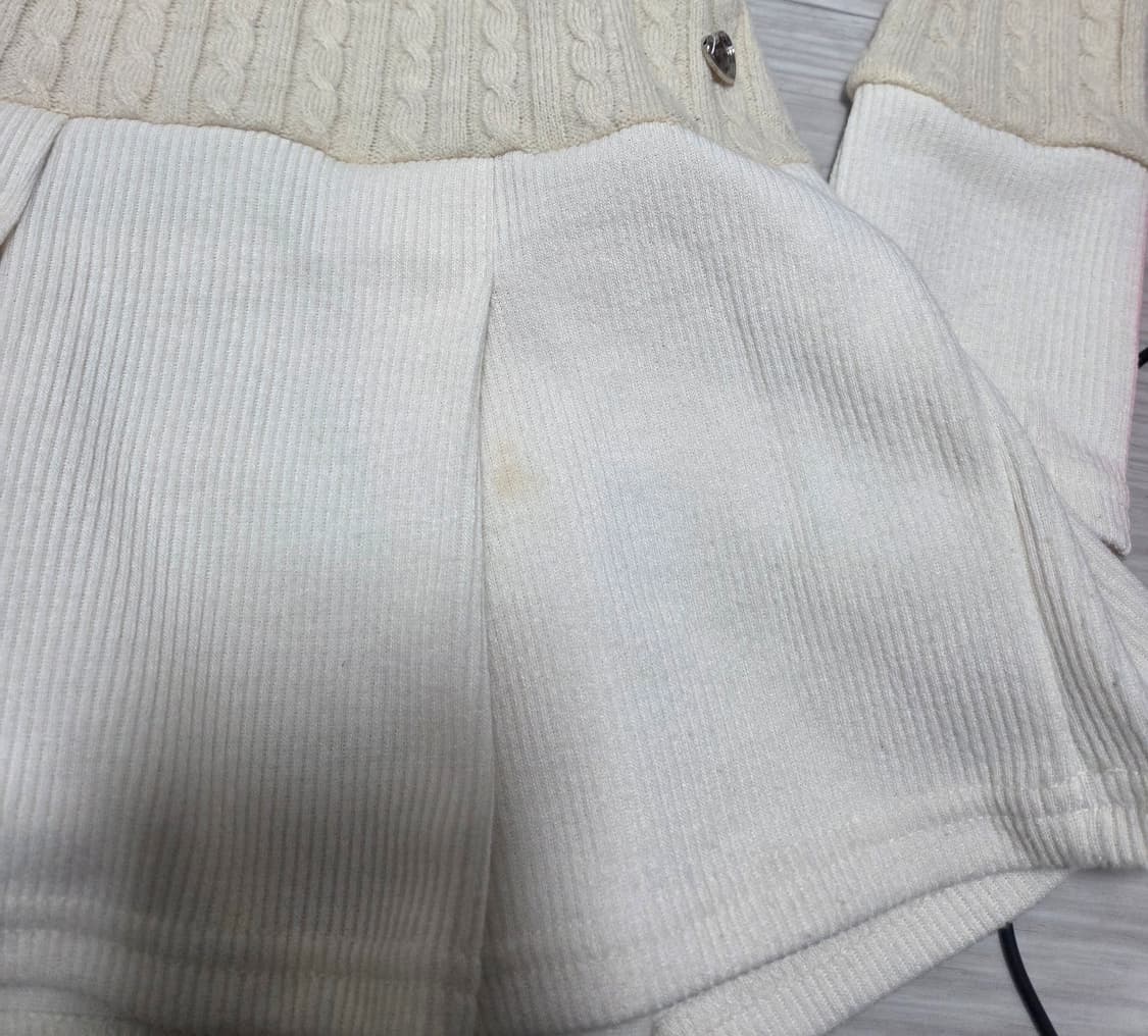 (S) 포어링 스노우볼 원피스 snowball onepiece 아이보리 상품이미지8