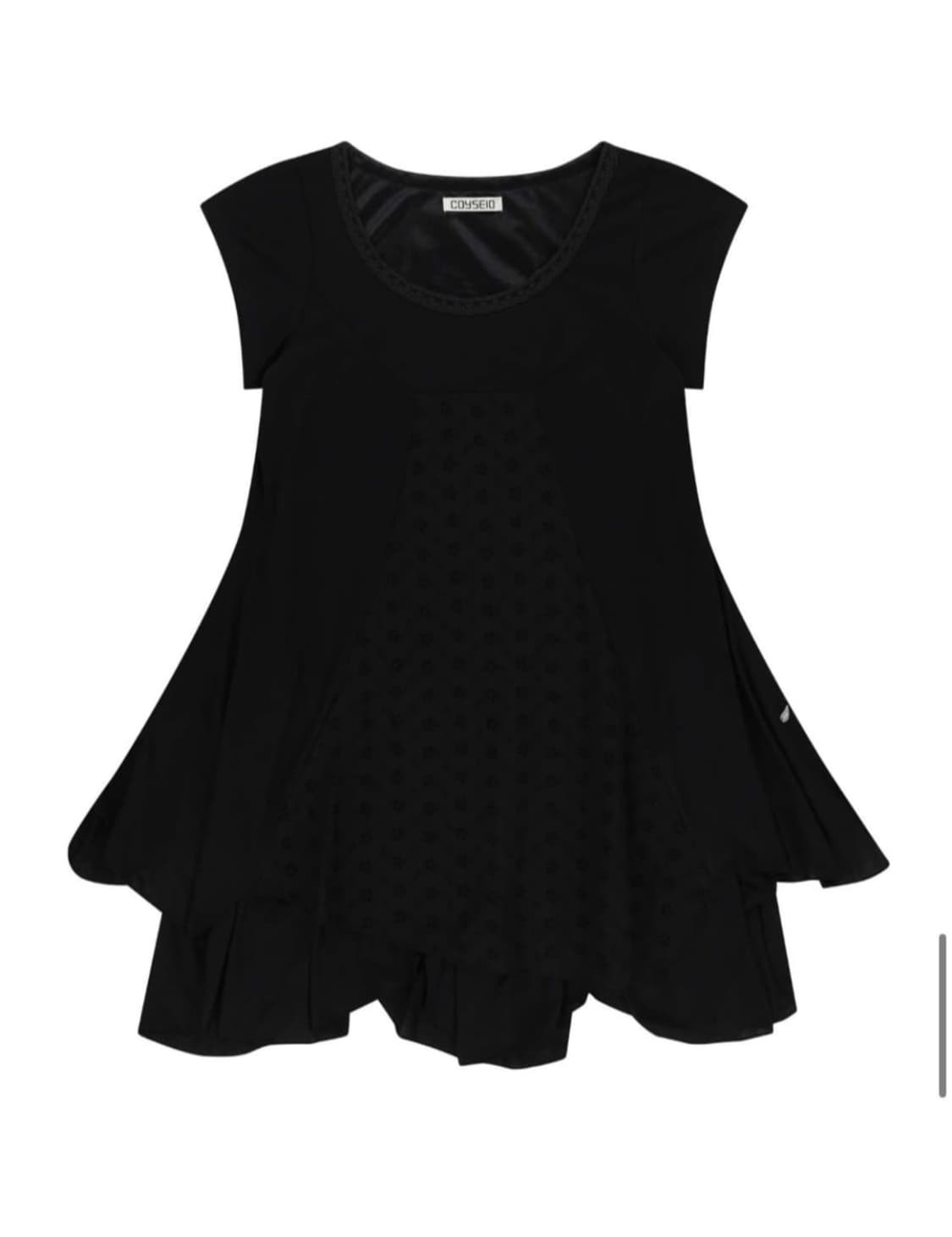 택○) 코이세이오 플라워 원피스 블랙 상품이미지1