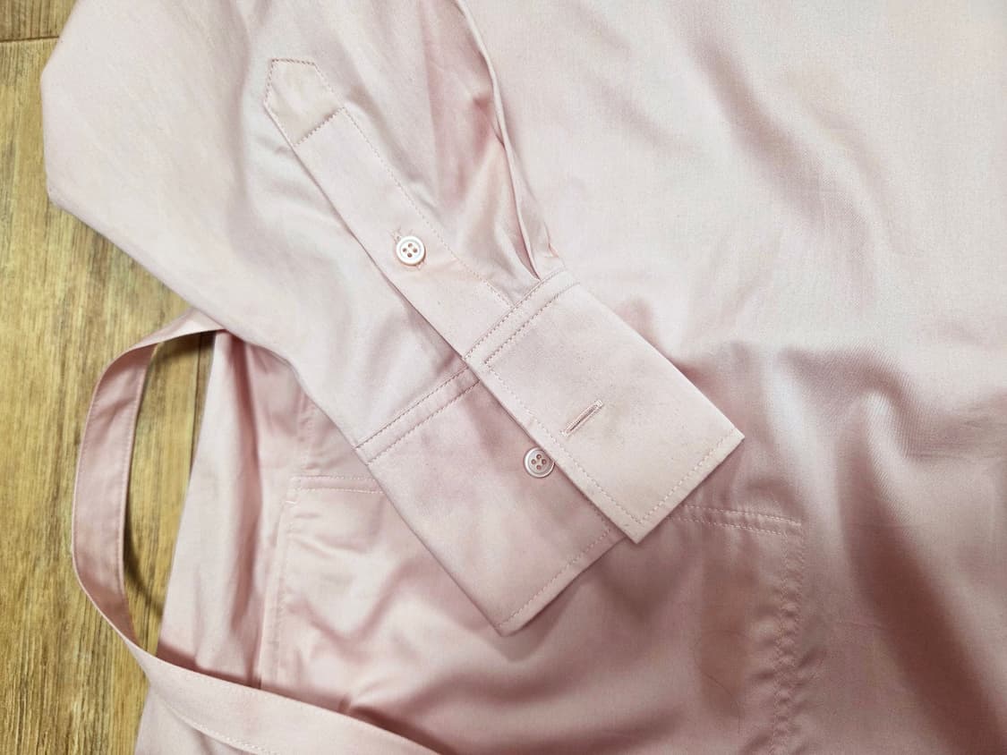 COS 오버사이즈 그랜대드 칼라 셔츠원피스 프리사이즈 상품이미지8