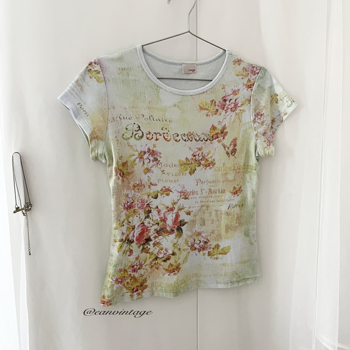 fairy antique nature printed top 상품이미지4