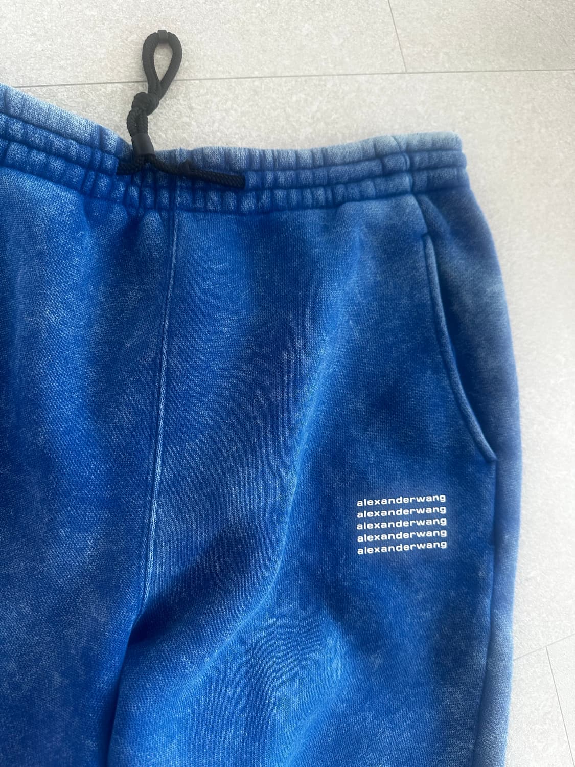 알렉산더왕 블루 워싱 조거팬츠 상품이미지3
