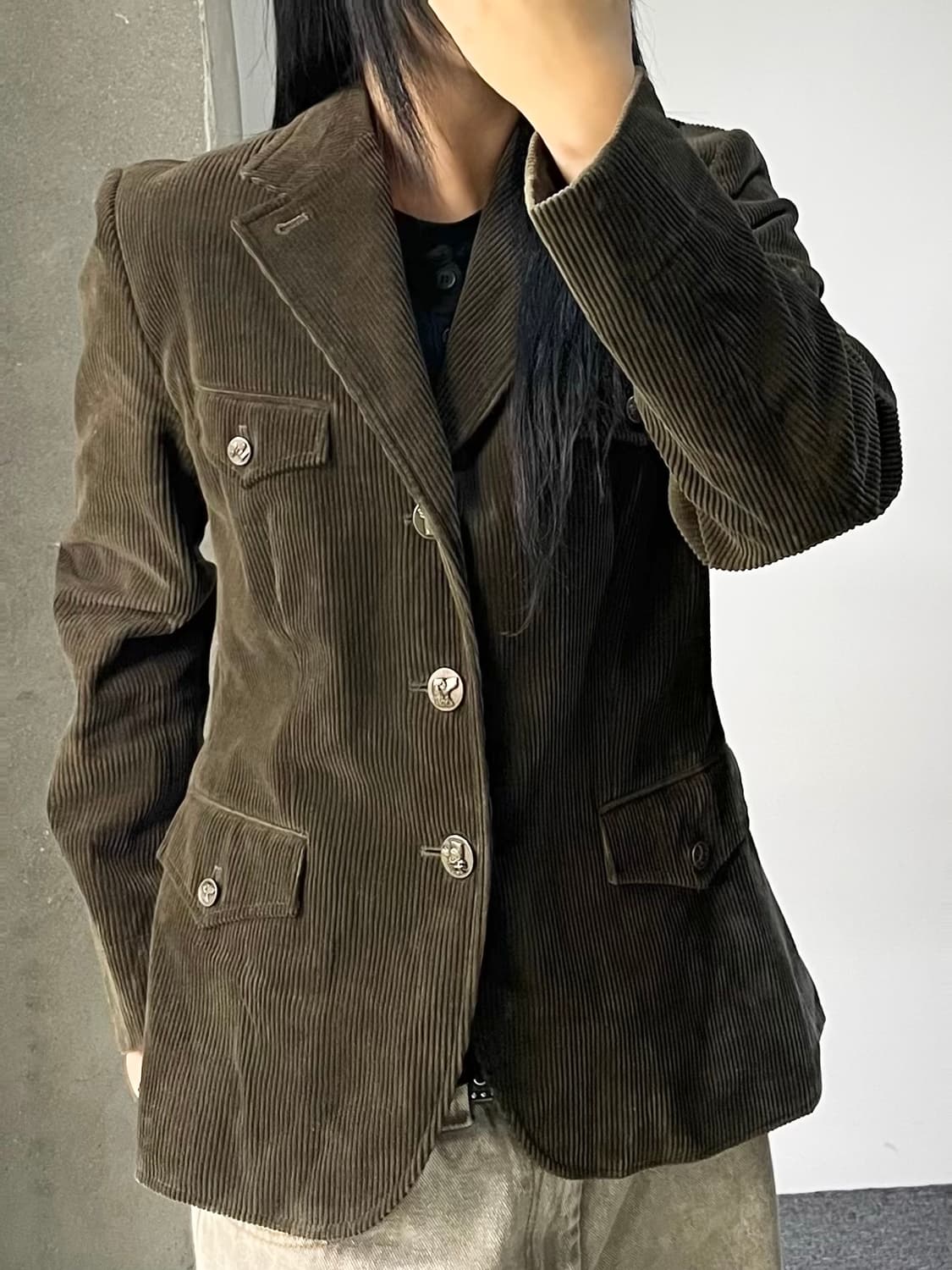 폴로 랄프 로렌 3B 코듀로이 블레이저 상품이미지1