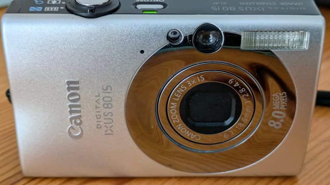 상태좋음 CANON IXUS 80 캐논 익서스 빈티지 디지털카메라 디카 상품이미지7