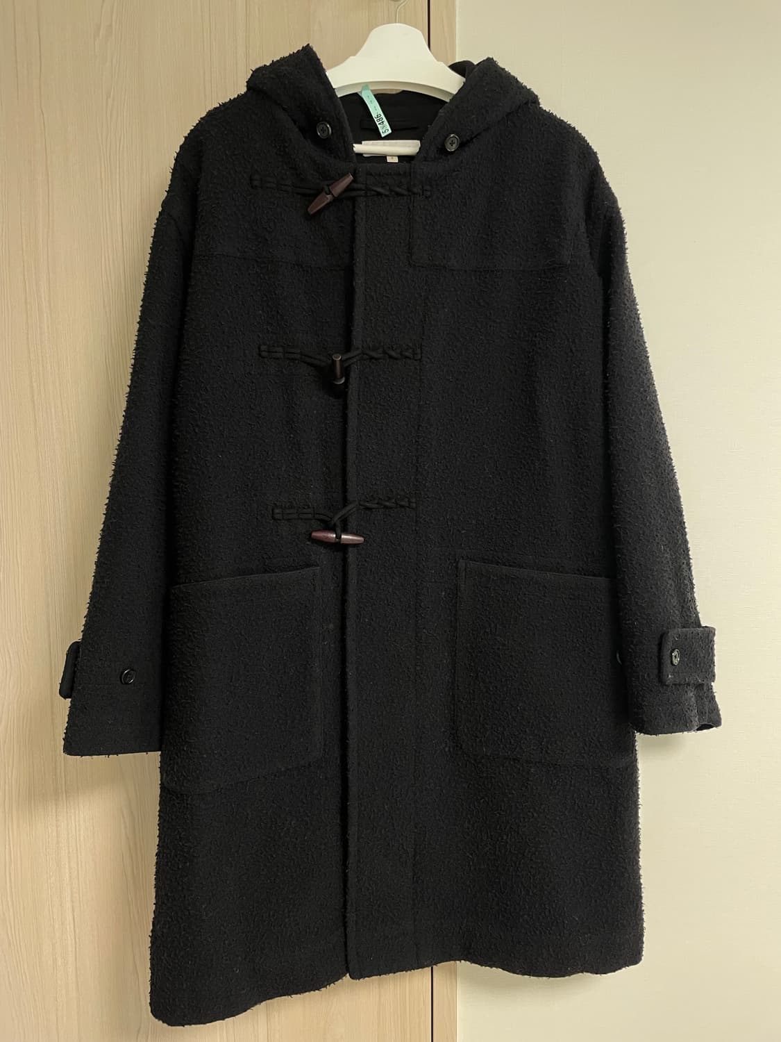 [3] 브라운야드 카센티노 울 더플코트 다크네이비 상품이미지4