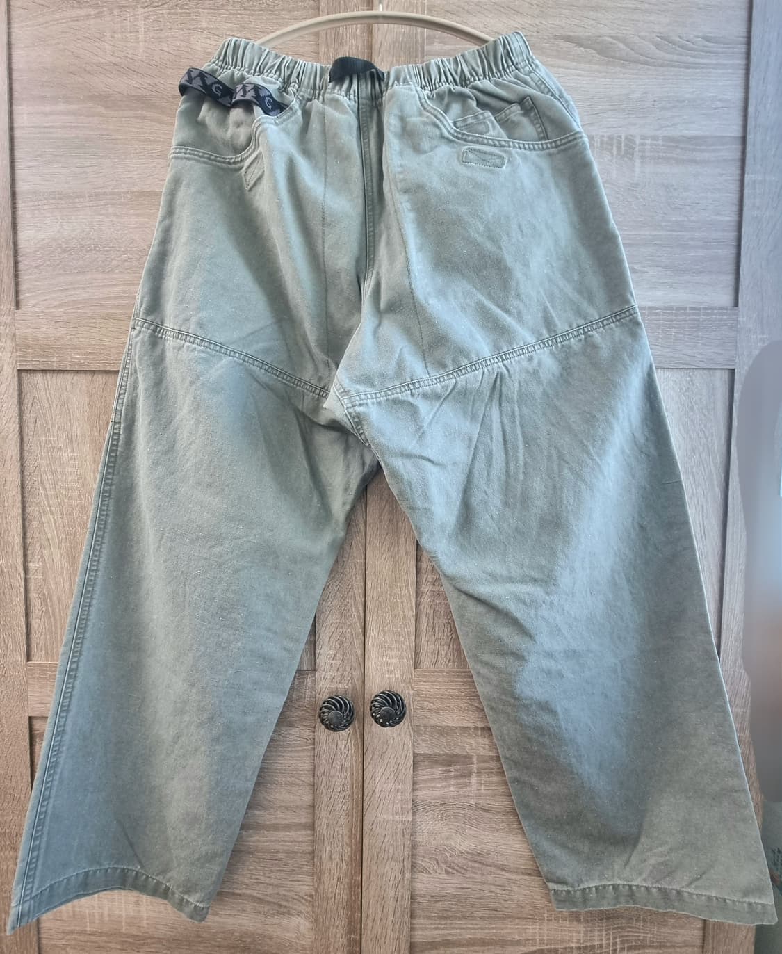 [M] 그라미치 캔버스 EQT 팬츠 파티나 색상 상품이미지2