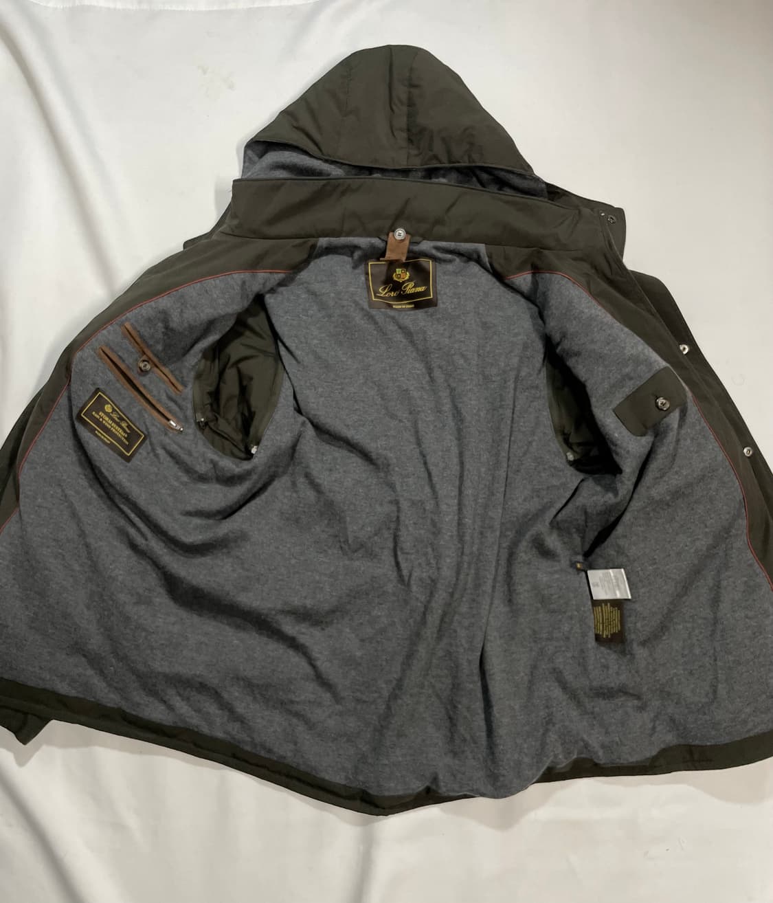 로로피아나 스톰시스템 디태처블 구스다운 패딩 블루종 세트 상품이미지8