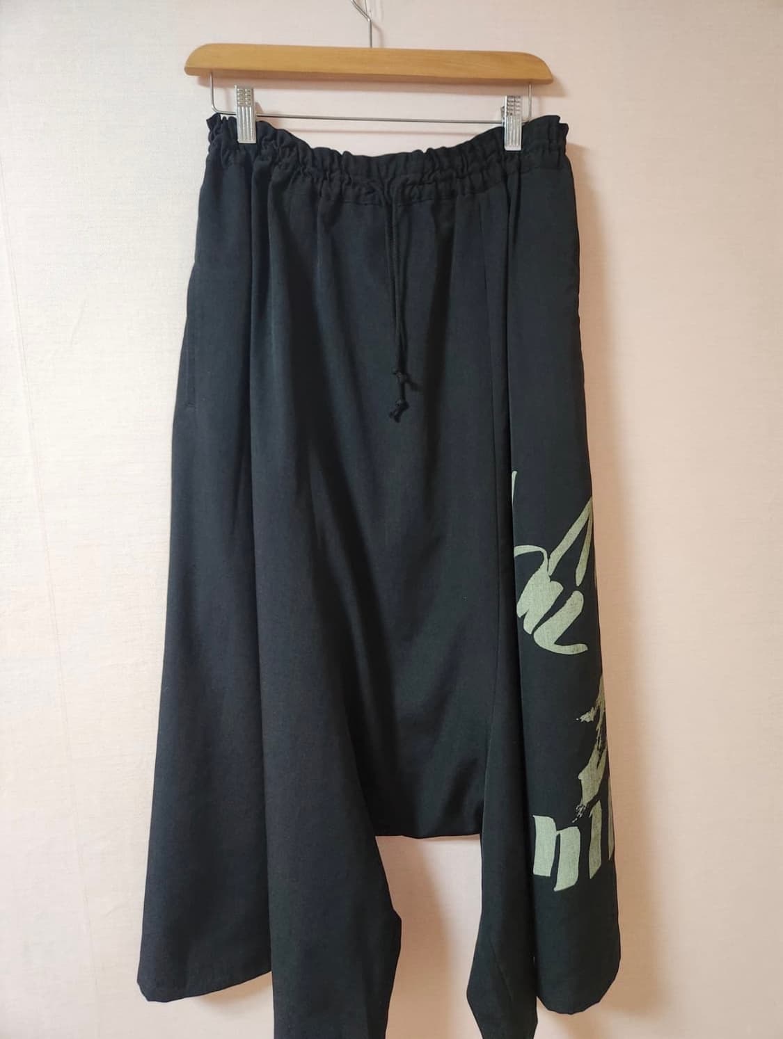 Y's 24Ss 페인트 하카마팬츠 상품이미지3