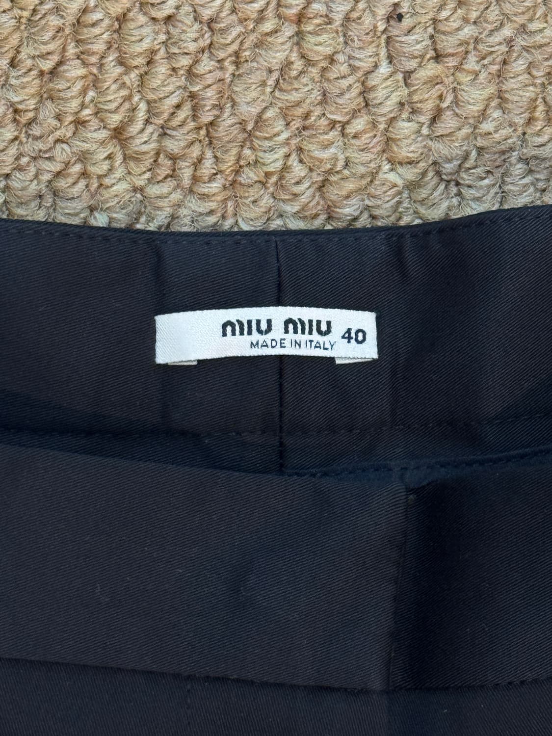 Miu Miu Cropped Trousers (Capri Pants) 상품이미지4