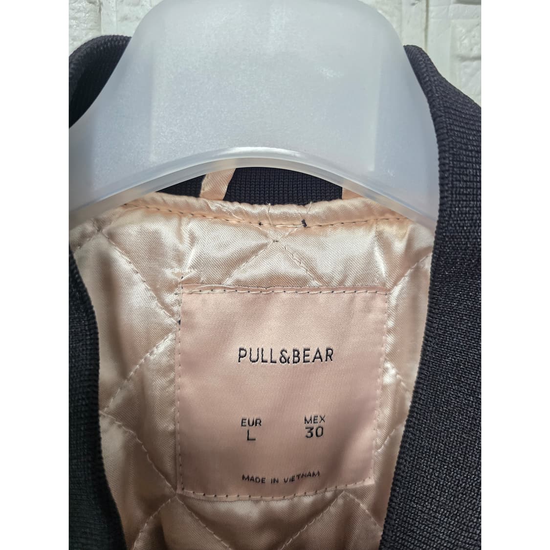 택포_ 풀앤베어 블랙 MA-1 항공점퍼 L 상품이미지2