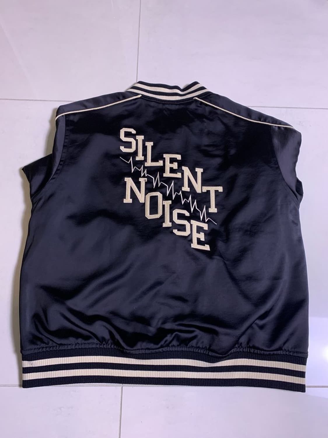 SATIN RIBBED BLOUSON 새틴 리브 블루종 상품이미지9