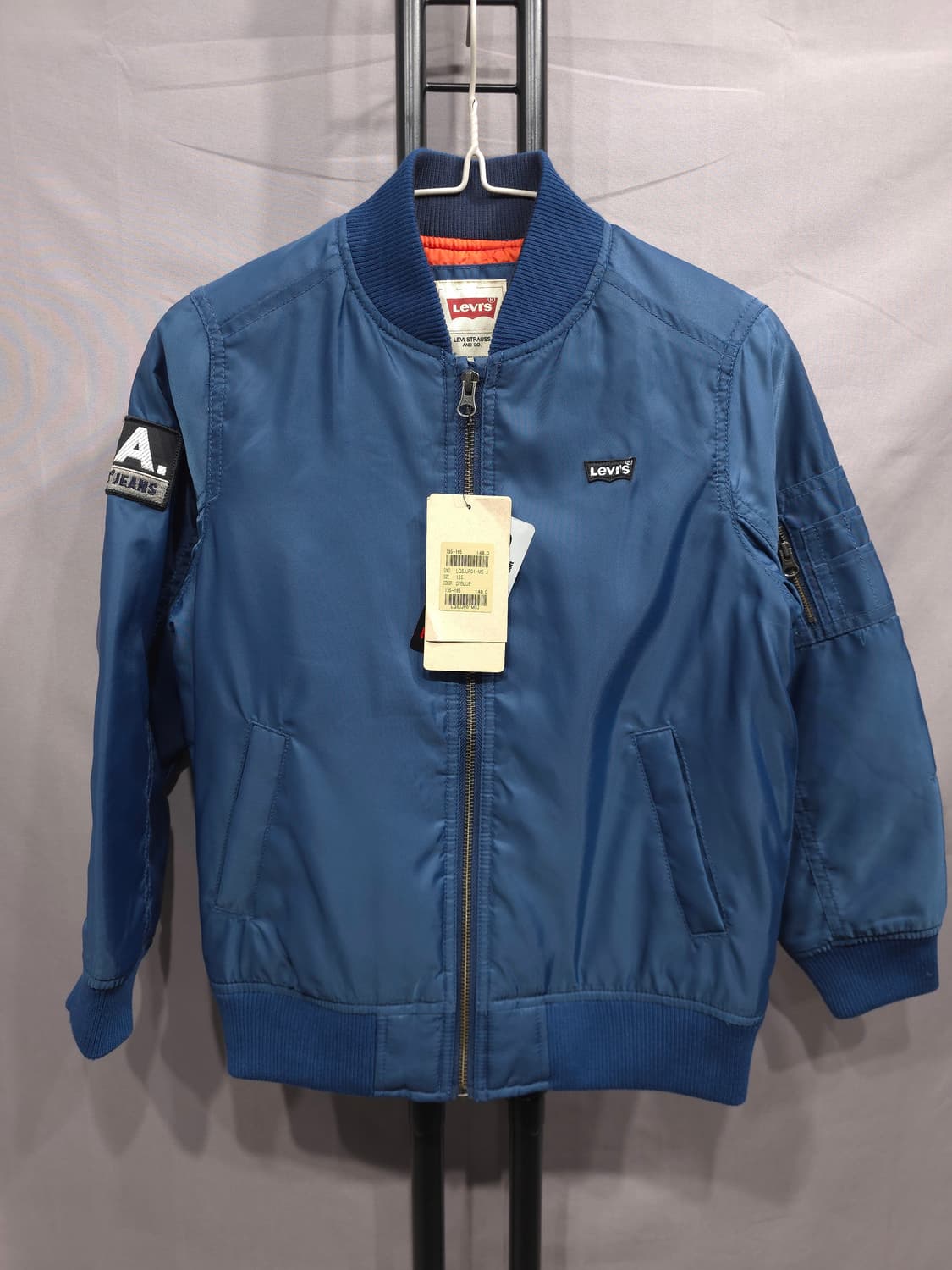 리바이스 키즈 퀄팅 항공점퍼 (미사용) 135 상품이미지1