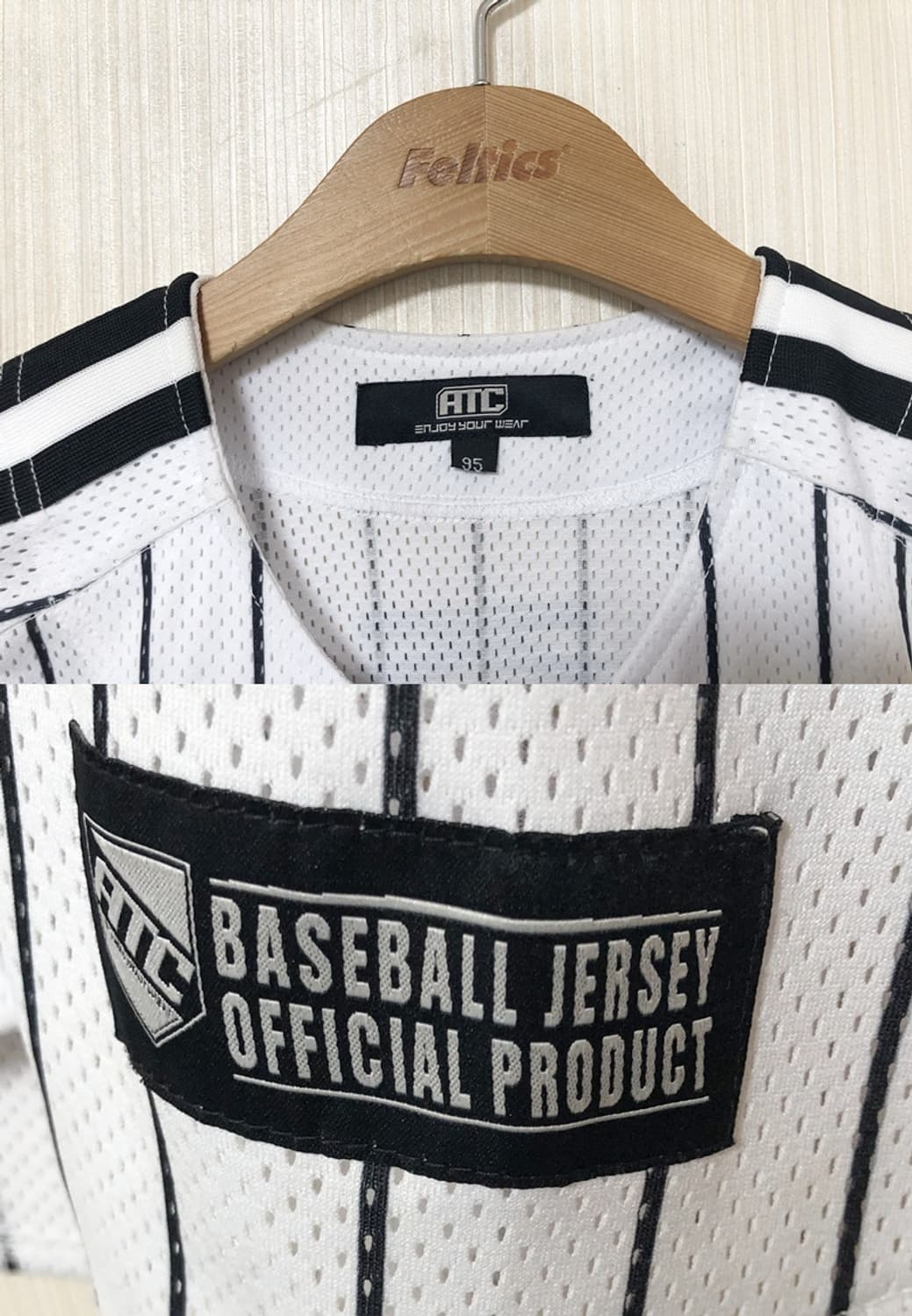 (2) KBO ATC LG트윈스 홈유니폼/져지 95 #51 봉중근 상품이미지5