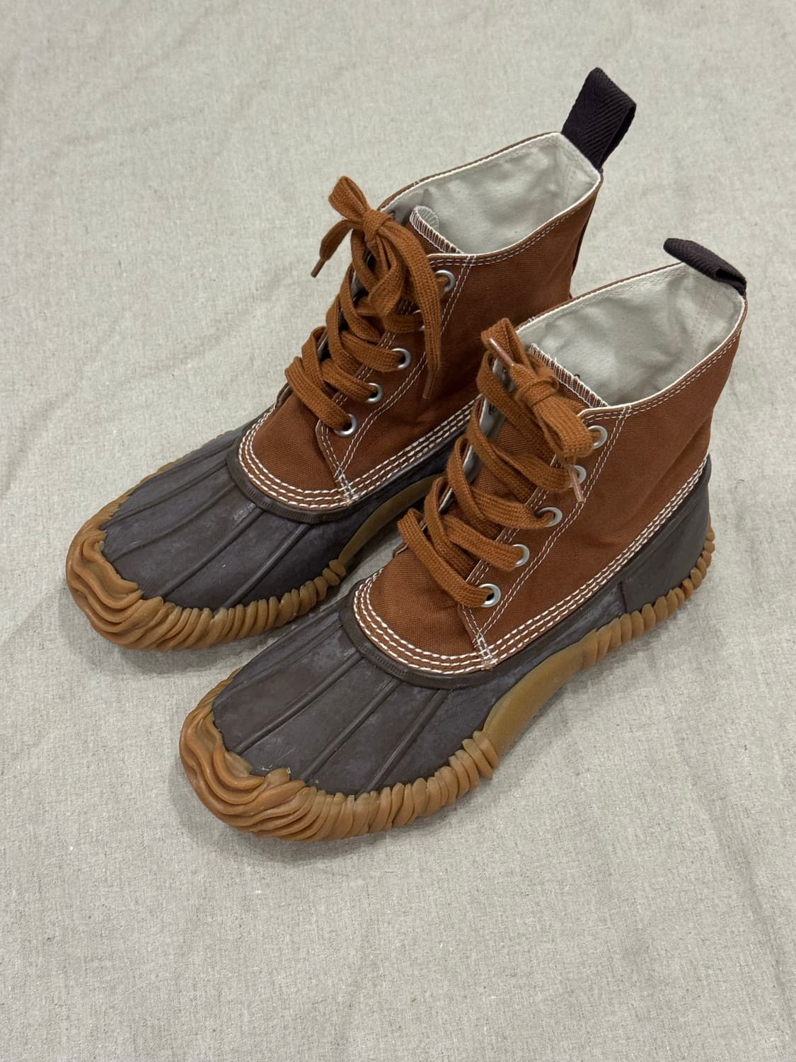 준야와타나베 12ss 러버 덕부츠 상품이미지1