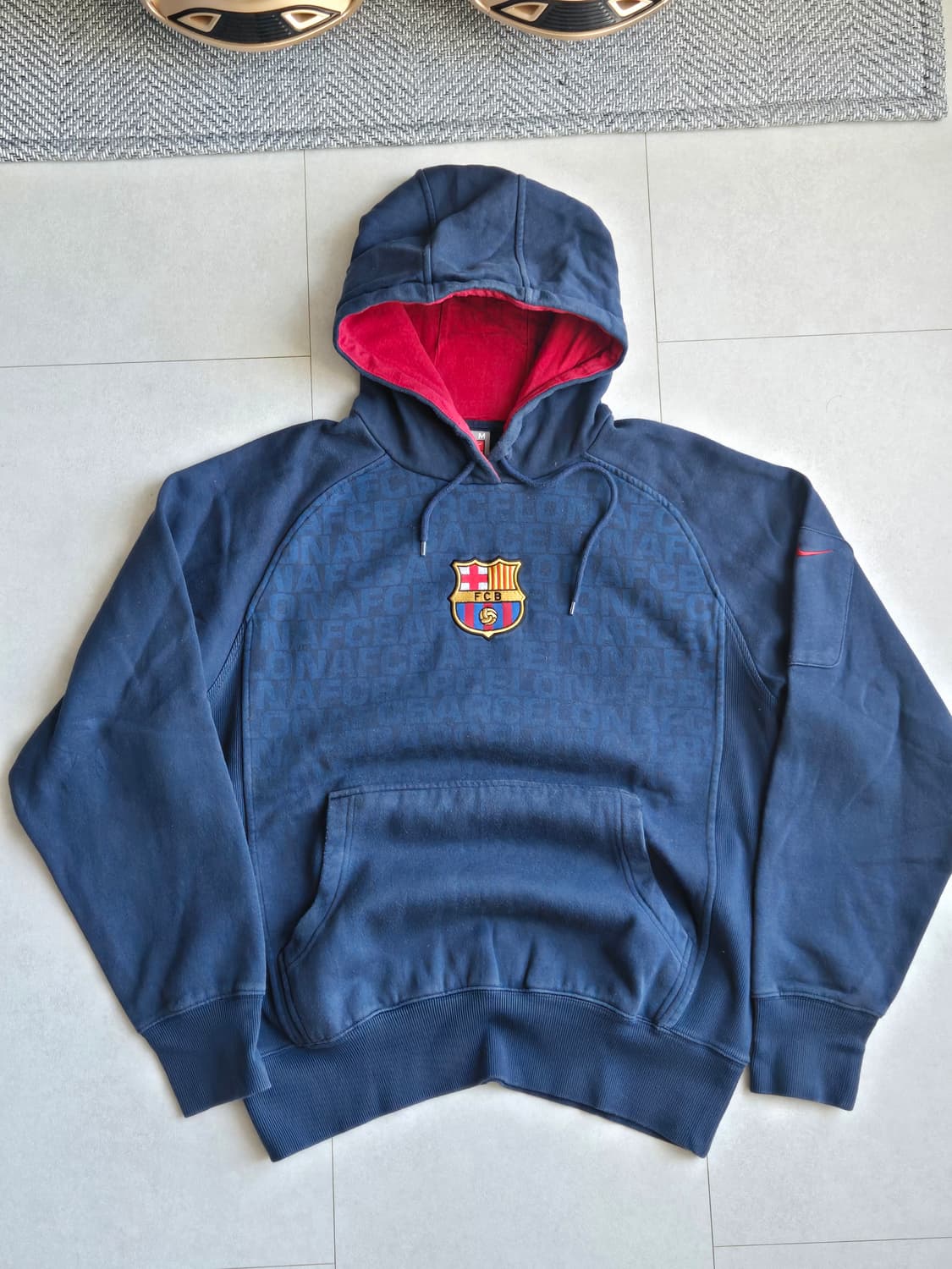 빈티지 나이키 바르셀로나 FC 후디  상품이미지1