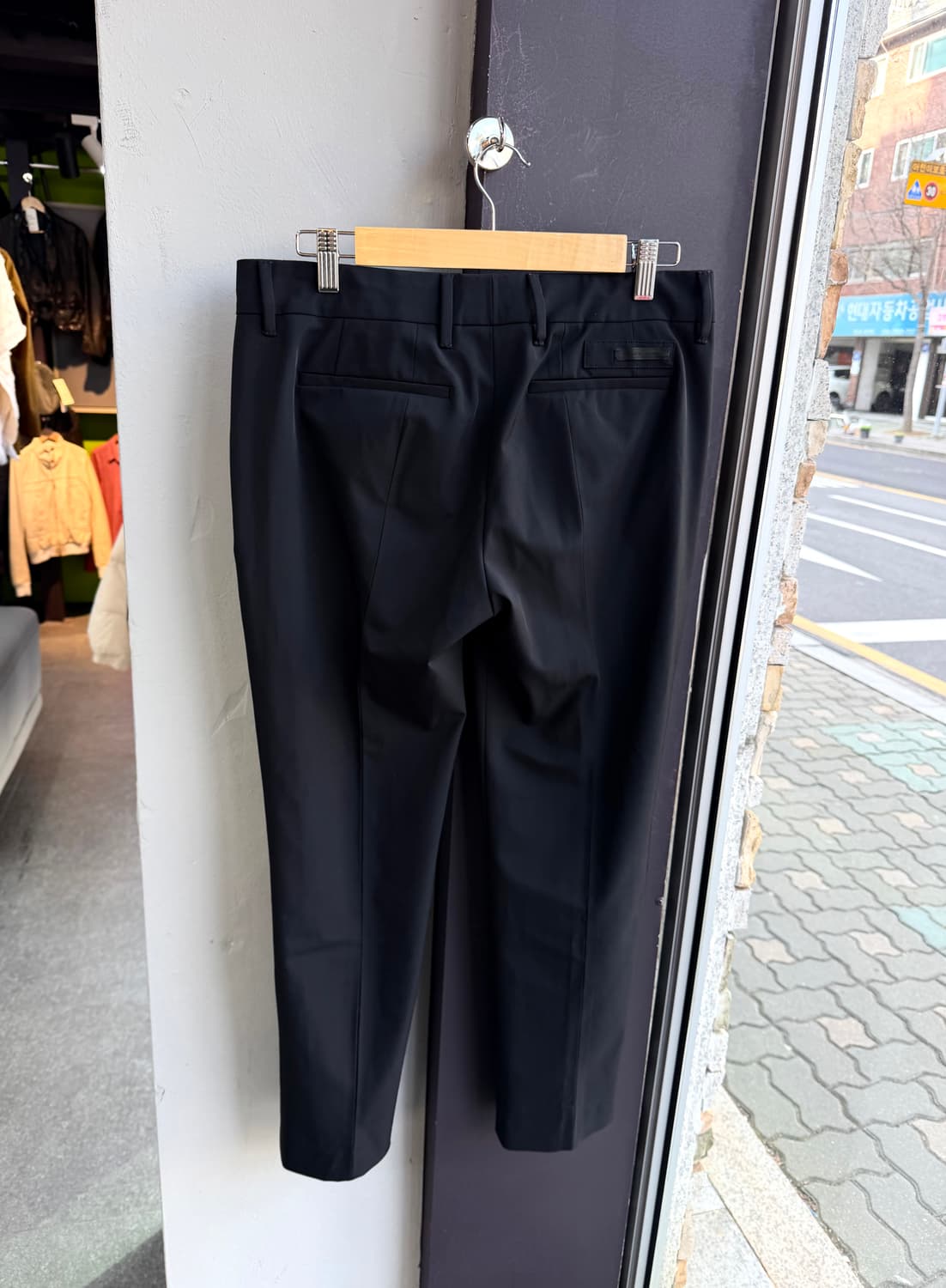 .42/ 프라다 백로고 패치 슬랙스 팬츠 상품이미지6