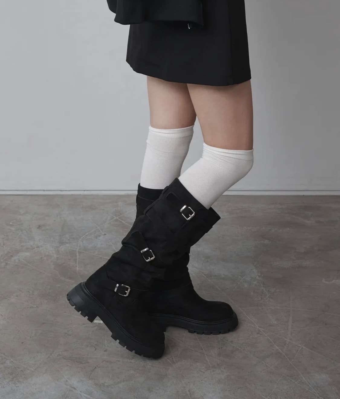 솔트앤초콜릿 험 버클 롱부츠 240 상품이미지1