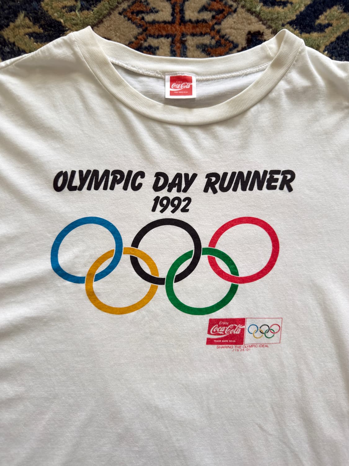 90s Olympic 1992 Coca-Cola T-shirt 상품이미지4