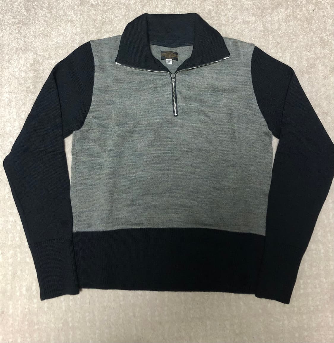 타임원클로딩 하프집업 니트 상품이미지1