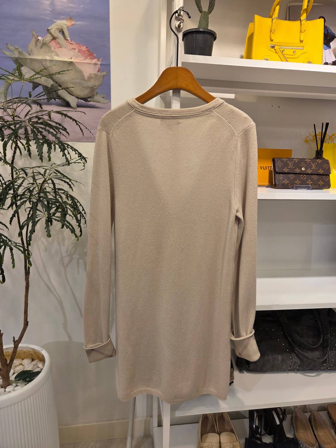 버버리 캐시미어 100 가디건 상품이미지6