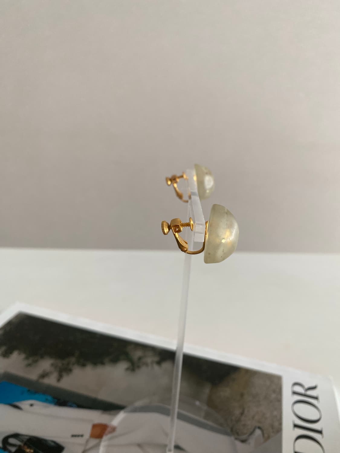 금박 포인트 빈티지 귀찌 귀걸이 상품이미지4