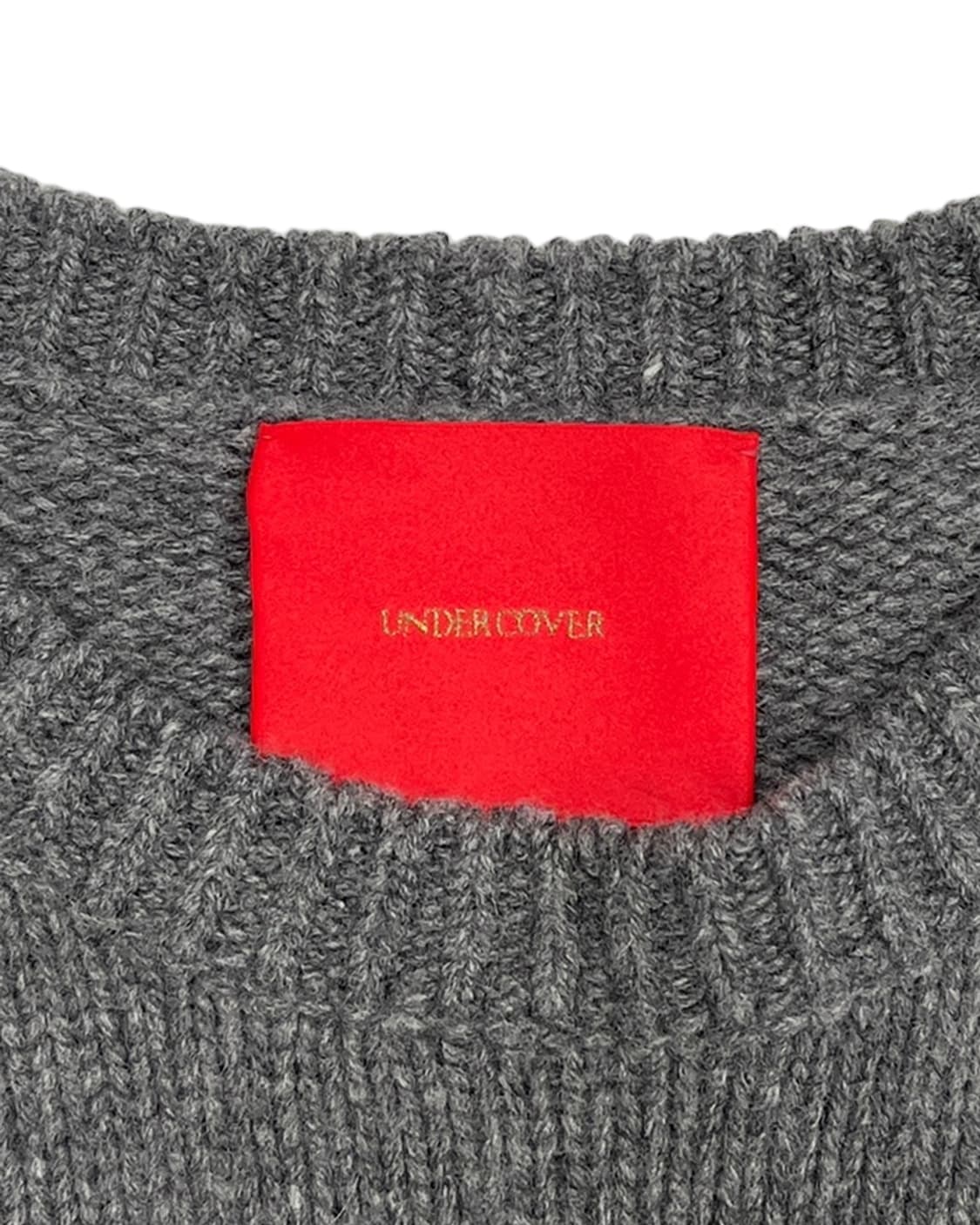 언더커버 15AW 와이어 크루넥 니트 스웨터 상품이미지7